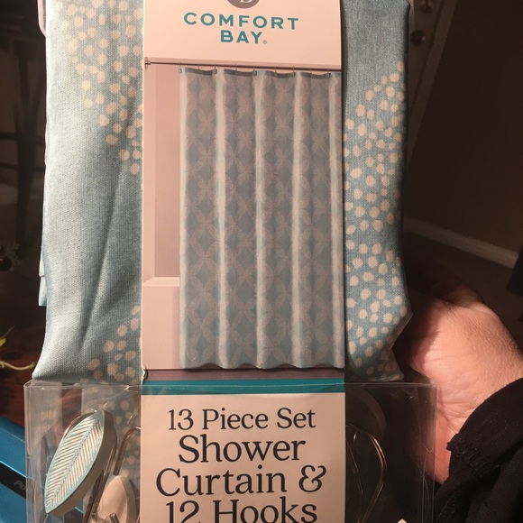 Comfort Bay Shower Curtain